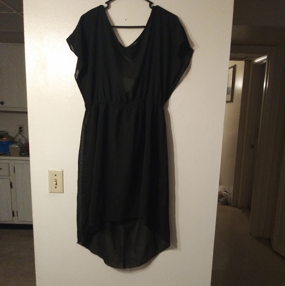 Sheer slightly see through dress or cover up